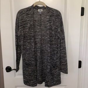 Black and white cardigan